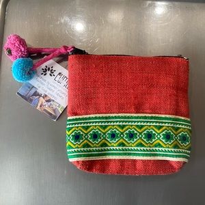 Handmade Zippered Pouch